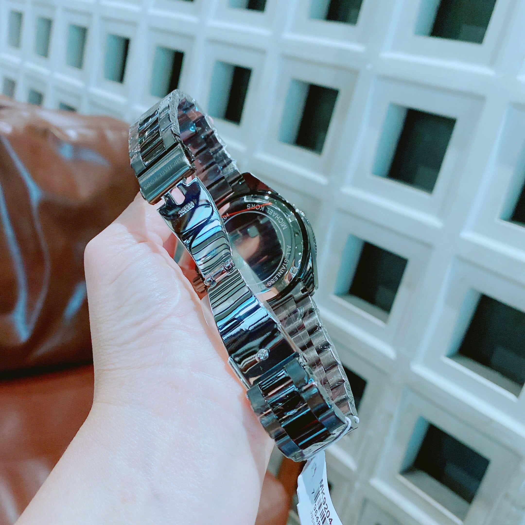 Đồng Hồ Micheal Kors Maritime Gunmetal |Nam Giới |6 Kim |Dây Kim Loại Full Đen |Máy Pin (Quartz) |Size 45mm |donghogiatot.vn