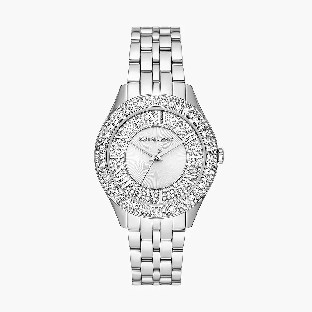 Đồng Hồ Michael Kors Harlowe |Nữ Giới |Silver |Đính Đá |Dây Kim Loại |Máy Pin (Quartz) |Size 38mm |donghogiatot.vn