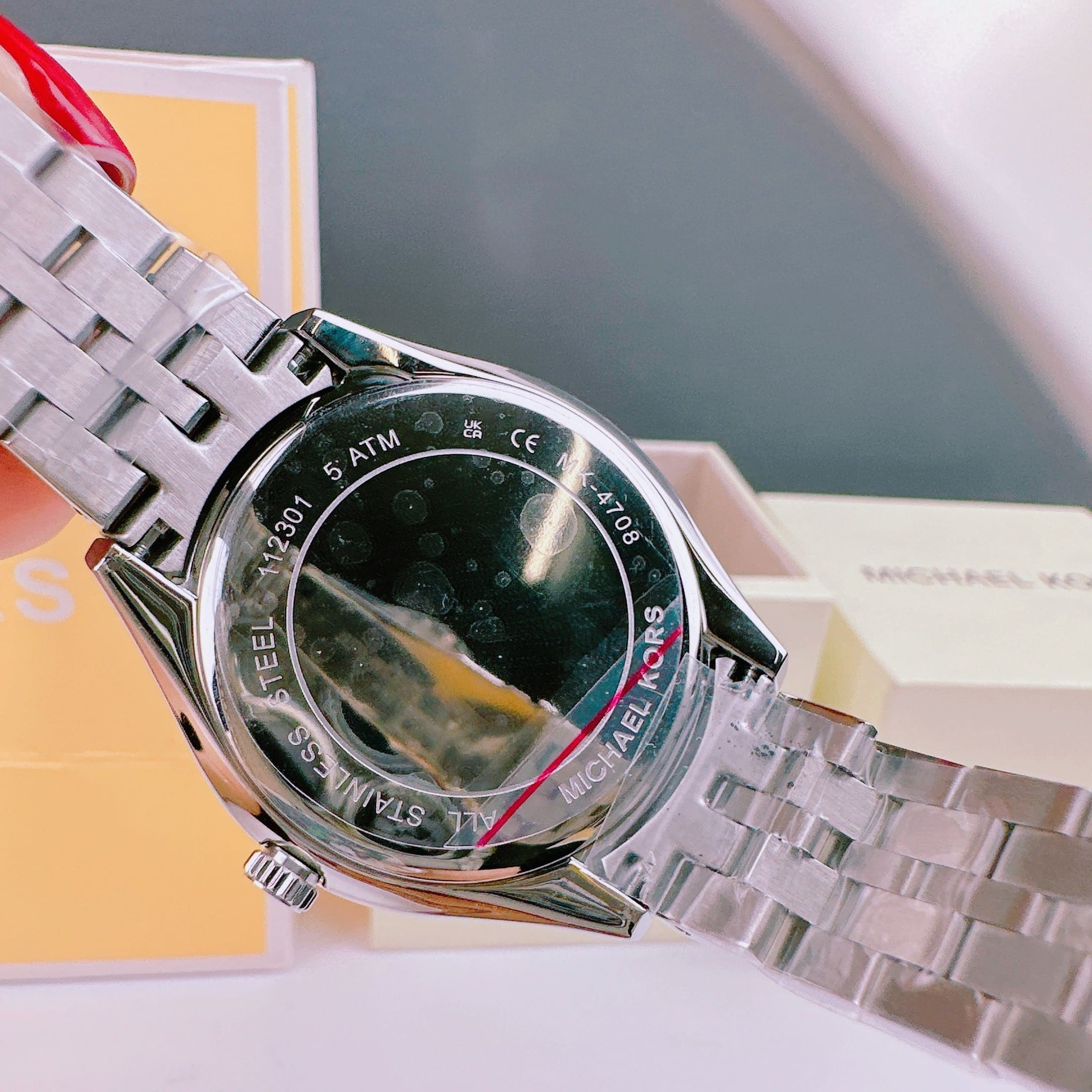 Đồng Hồ Michael Kors Harlowe |Nữ Giới |Silver |Đính Đá |Dây Kim Loại |Máy Pin (Quartz) |Size 38mm |donghogiatot.vn