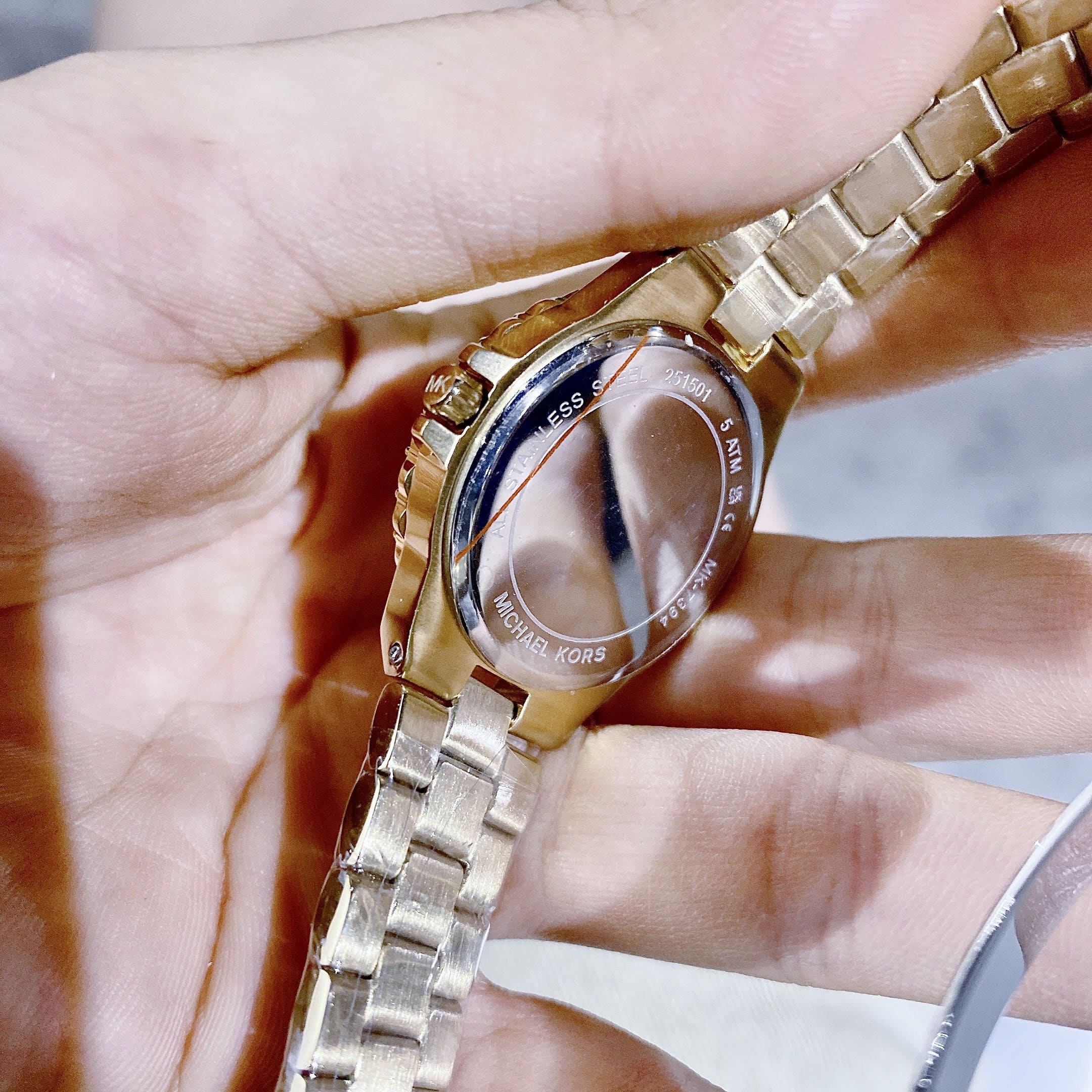 Đồng Hồ Michael Kors Lenox |Nữ Giới |Mặt Họa Tiết Báo |Dây Kim Loại |Máy Pin (Quartz) |Size 30mm |donghogiatot.vn