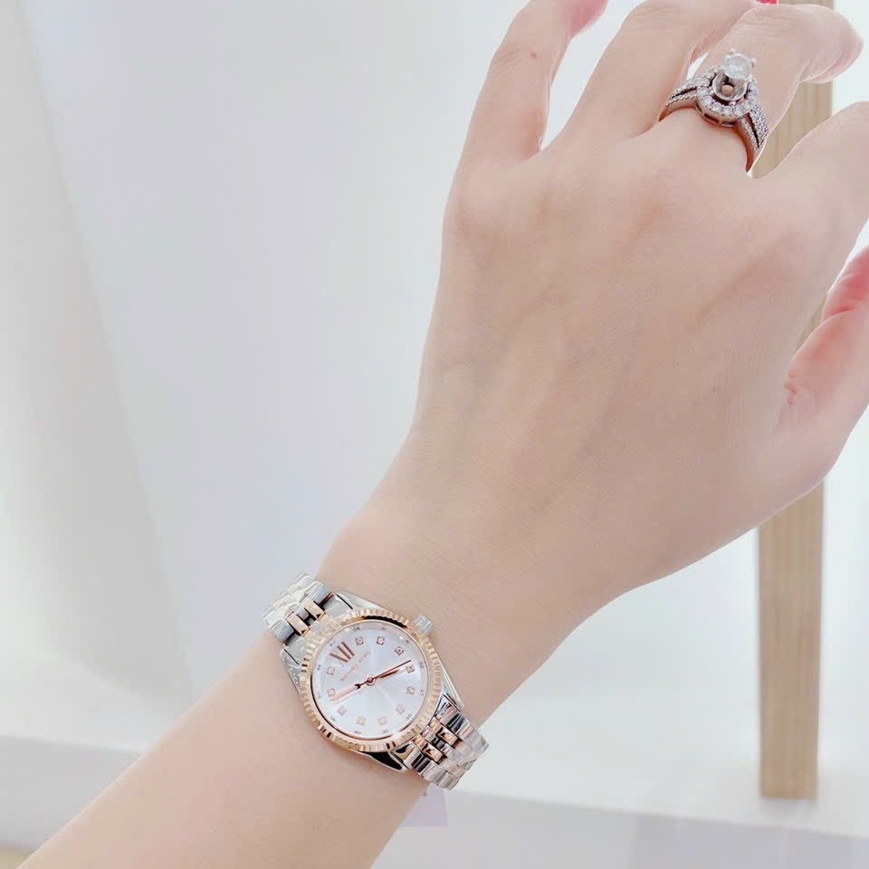 Đồng Hồ Michael Kors Lexington |Nữ Giới |Demi Rose Gold |Dây Kim Loại |Máy Pin (Quartz) |Size 26mm |donghogiatot.vn