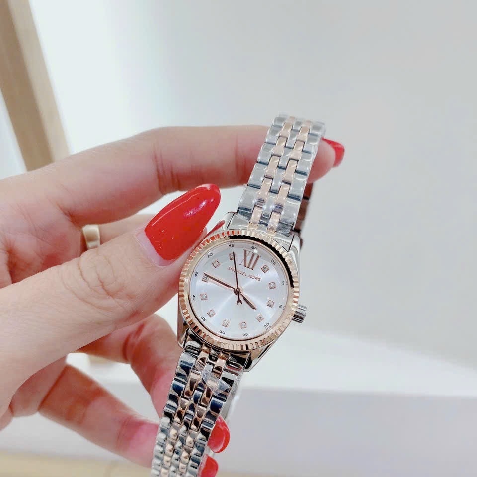 Đồng Hồ Michael Kors Lexington |Nữ Giới |Demi Rose Gold |Dây Kim Loại |Máy Pin (Quartz) |Size 26mm |donghogiatot.vn