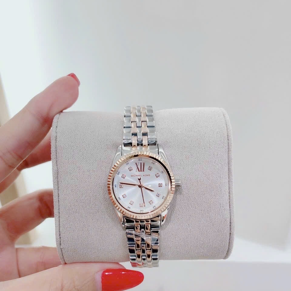 Đồng Hồ Michael Kors Lexington |Nữ Giới |Demi Rose Gold |Dây Kim Loại |Máy Pin (Quartz) |Size 26mm |donghogiatot.vn