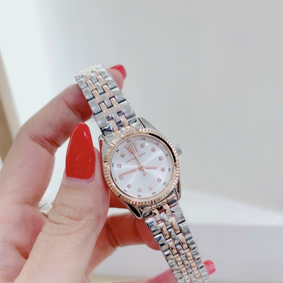 Đồng Hồ Michael Kors Lexington |Nữ Giới |Demi Rose Gold |Dây Kim Loại |Máy Pin (Quartz) |Size 26mm |donghogiatot.vn