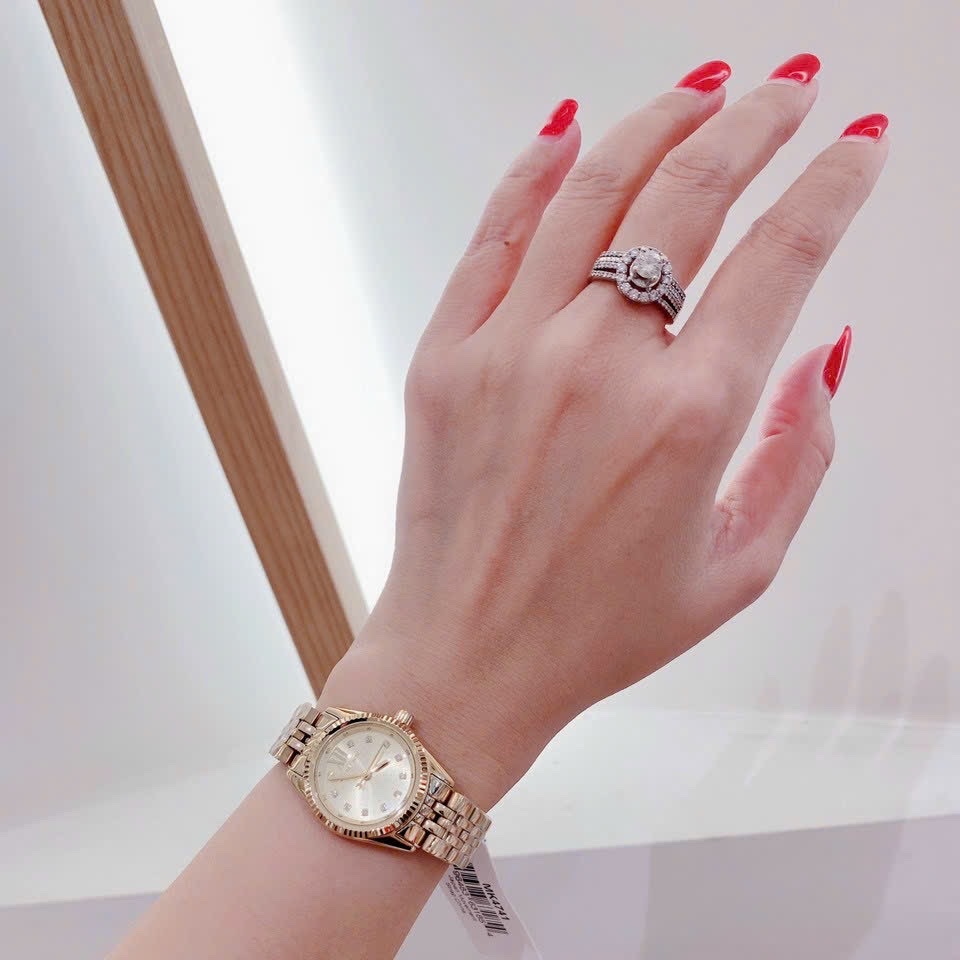Đồng Hồ Michael Kors Lexington |Nữ Giới |Vàng Gold |Dây Kim Loại |Máy Pin (Quartz) |Size 26mm |donghogiatot.vn