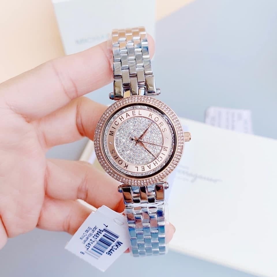 Đồng Hồ Michael Kors Mini Darci |Nữ Giới |Demi Rose Gold |Dây Kim Loại |Máy Pin (Quartz) |Size 33mm |donghogiatot.vn