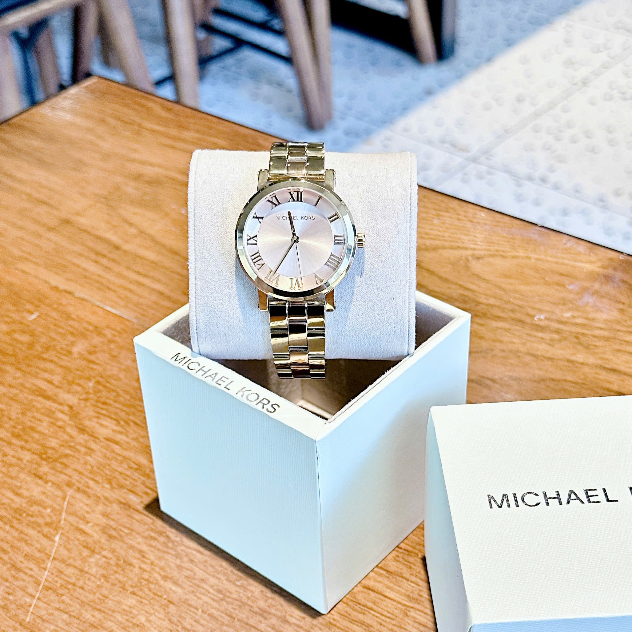 Đồng Hồ Micheal Kors Norie |Nữ Giới |Mặt Màu Hồng |Dây Kim Loại Rose Gold |Máy Pin (Quartz) |Size 38mm \donghogiatot.vn