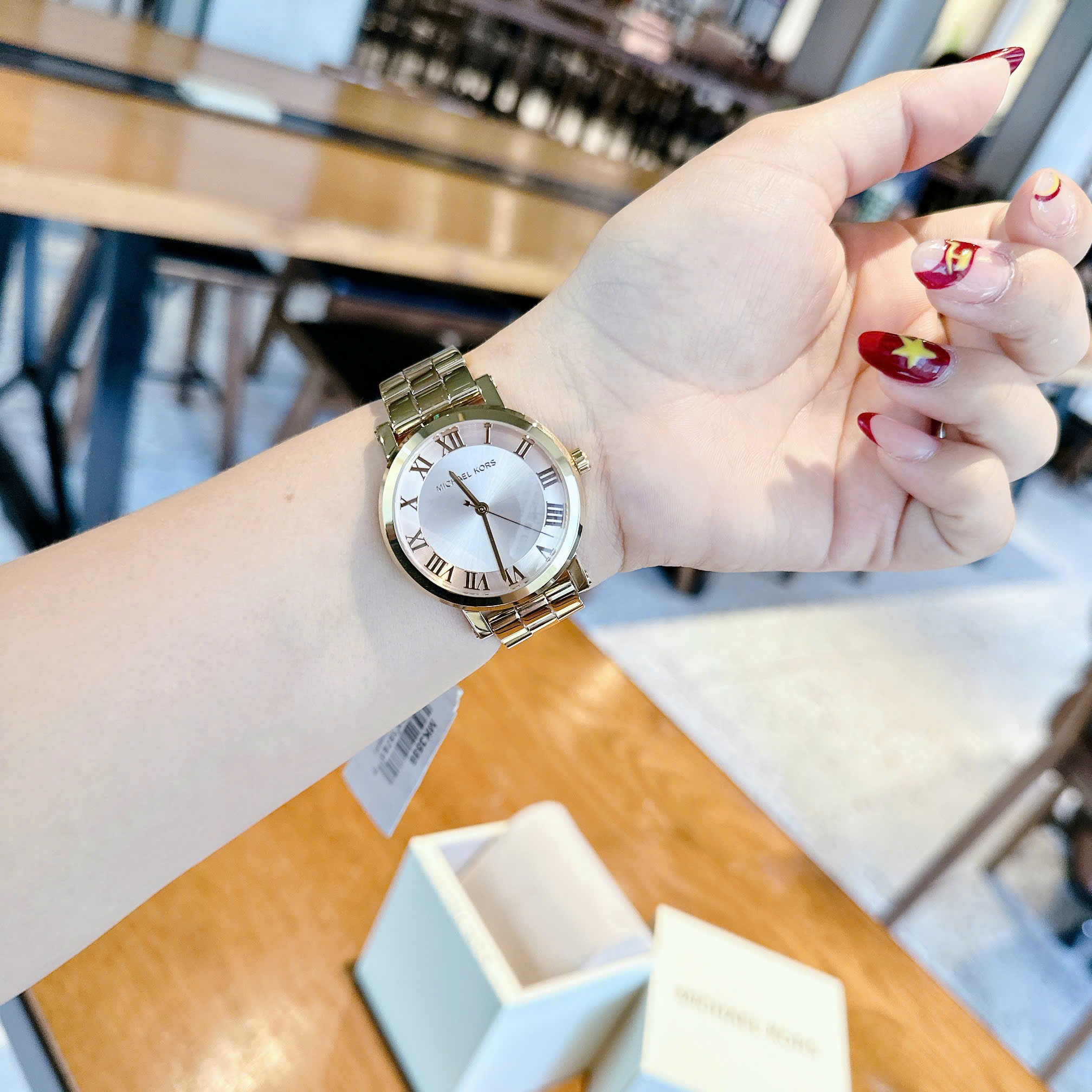 Đồng Hồ Micheal Kors Norie |Nữ Giới |Mặt Màu Hồng |Dây Kim Loại Rose Gold |Máy Pin (Quartz) |Size 38mm \donghogiatot.vn