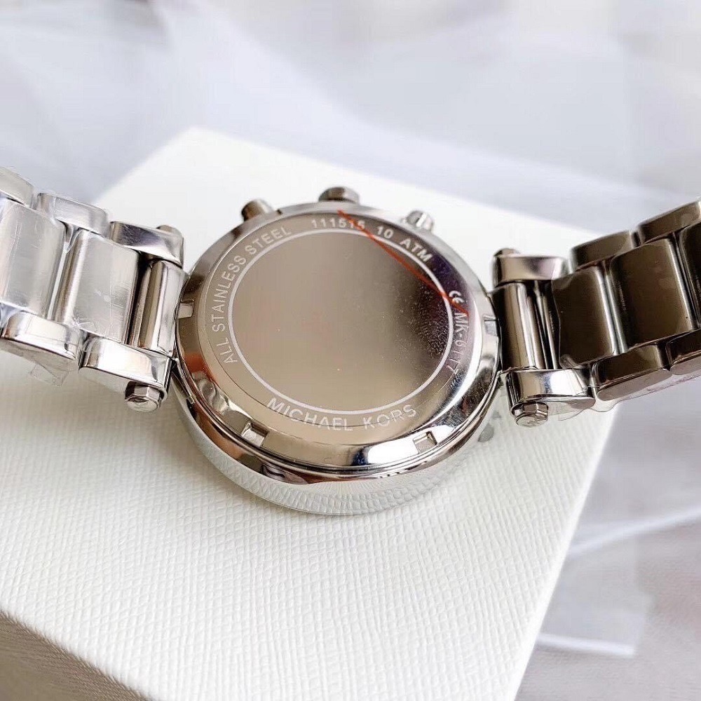 Đồng Hồ Michael Kors Parker |Nữ Giới |Mặt Xanh Dương |Dây Kim Loại Silver |Máy Pin (Quartz) |Size 38mm |donghogiatot.vn
