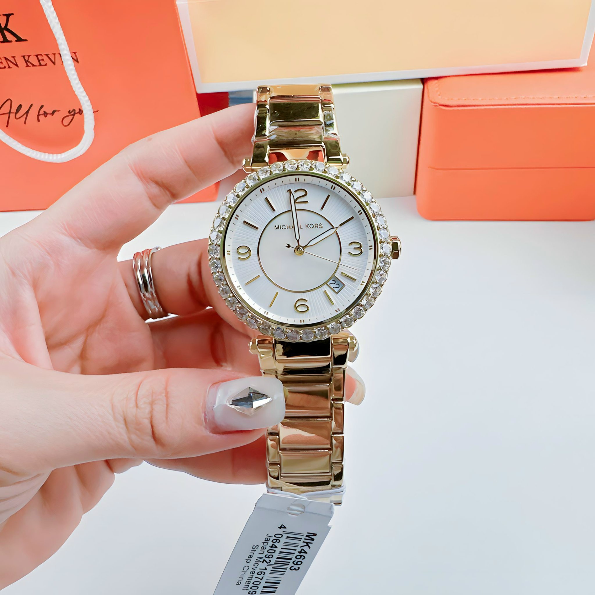 Đồng Hồ Michael Kors Parker |Nữ Giới |Vàng Gold |Dây Kim Loại |Máy Pin (Quartz) |Size 38mm |donghogiatot.vn