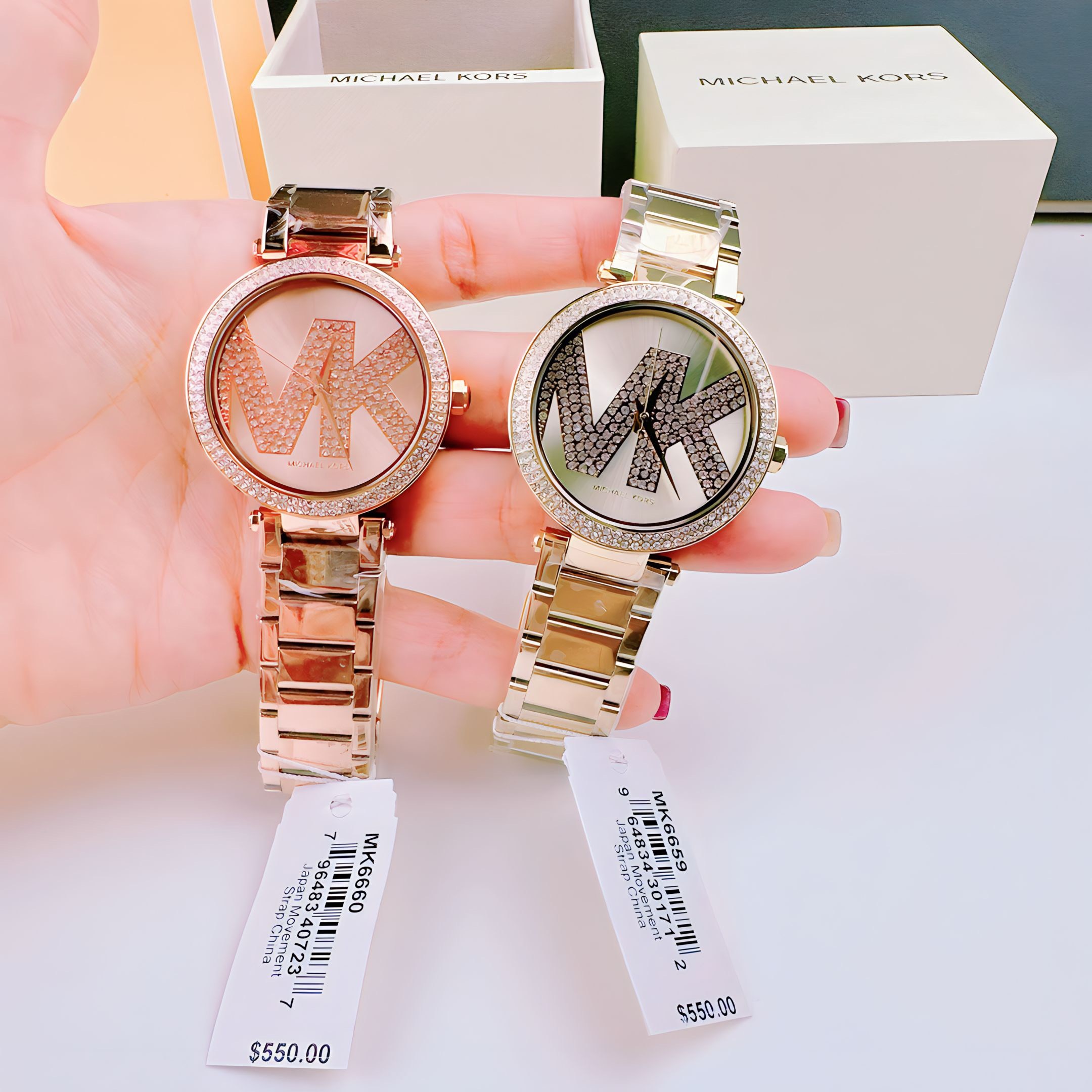 Đồng Hồ Michael Kors Parker |Nữ Giới |Vàng Gold |Đính Đá |Dây Kim Loại |Máy Pin (Quartz) |Size 39mm |donghogiatot.vn