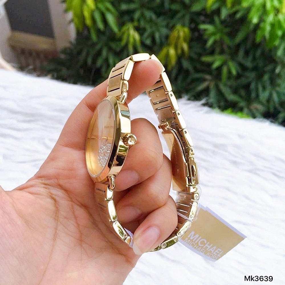 Đồng Hồ Michael Kors Portia |Nữ Giới |Đính Đá |Dây Kim Loại Vàng Gold |Máy Pin (Quartz) |Size 37mm |donghogiatot.vn