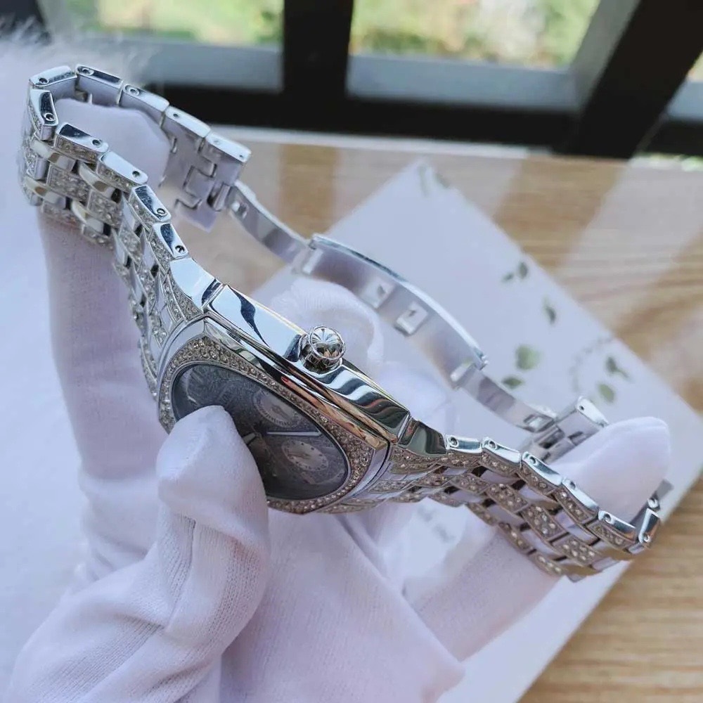 Đồng Hồ Bulova Phantom |Nam Giới |Mặt Vuông |6 Kim |Dây Kim Loại Silver |Máy Pin (Quartz) |Size 40mm |donghogiatot.vn