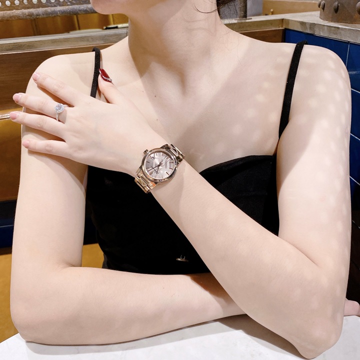 Đồng Hồ Burberry The City |Nữ Giới |Dây Kim Loại |Full Rose Gold |Máy Pin (Quartz) |Donghogiatot.vn
