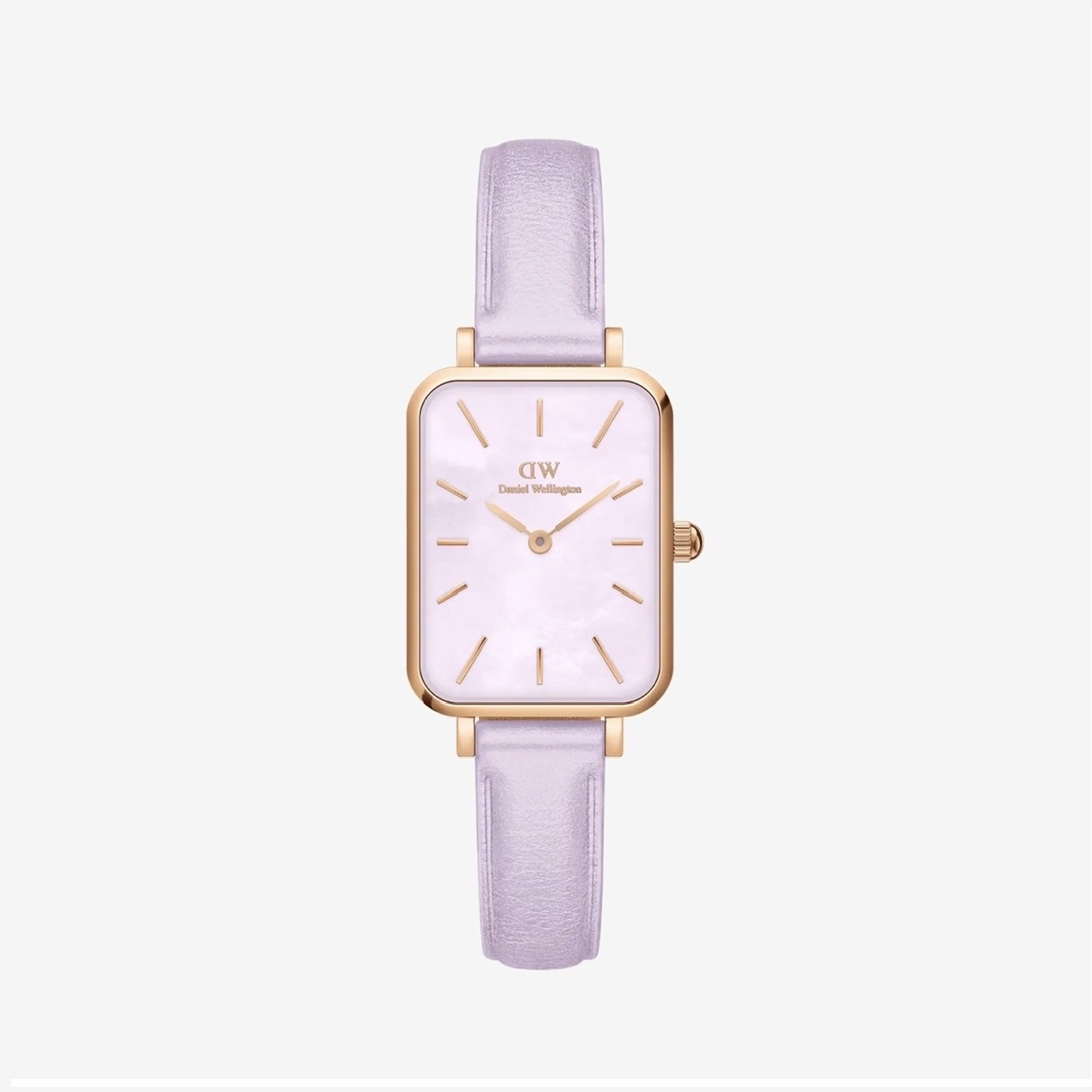 Đồng Hồ DW MOP Lavender Màu Tím |Nữ Giới |Dây Da |Mặt Chữ Nhật |Máy Pin (Quartz) |Size Nhỏ |Donghogiatot.vn
