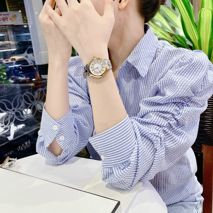 Đồng Hò Fendi IShine |Nữ Giới |Dây Đeo Kim Loại |Demi Vàng Gold |Máy Pin (Quartz) |Donghogiatot.vn