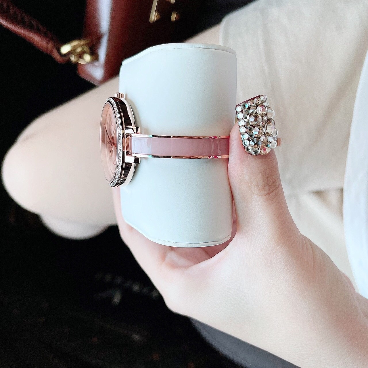 Đồng Hồ Michael Kors Jaryn |Nữ Giới |Rose Gold |Lắc Tay Hồng |Máy Pin (Quartz) |Size 36mm |donghogiatot.vn