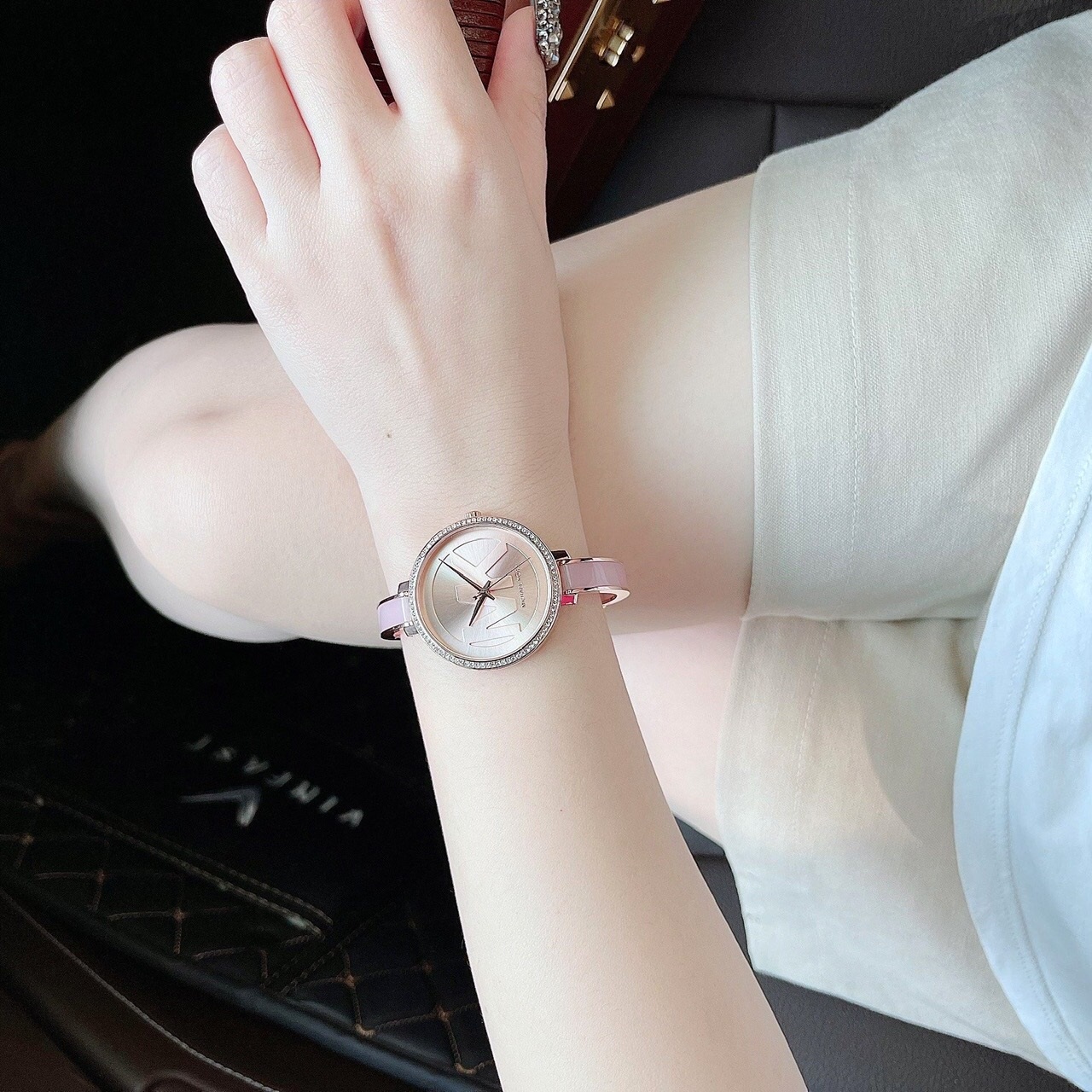 Đồng Hồ Michael Kors Jaryn |Nữ Giới |Rose Gold |Lắc Tay Hồng |Máy Pin (Quartz) |Size 36mm |donghogiatot.vn