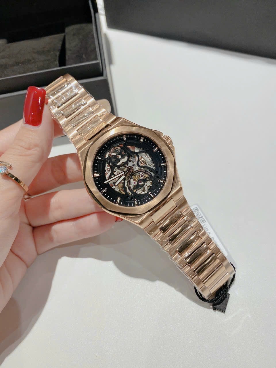 Đồng Hồ Daniel Gorman Rose Gold |Nam Giới |Dây Kim Loại |Máy Cơ (Automatic) |Mặt Tròn |Donghogiatot.vn