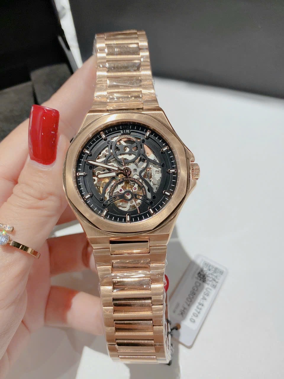 Đồng Hồ Daniel Gorman Rose Gold |Nam Giới |Dây Kim Loại |Máy Cơ (Automatic) |Mặt Tròn |Donghogiatot.vn