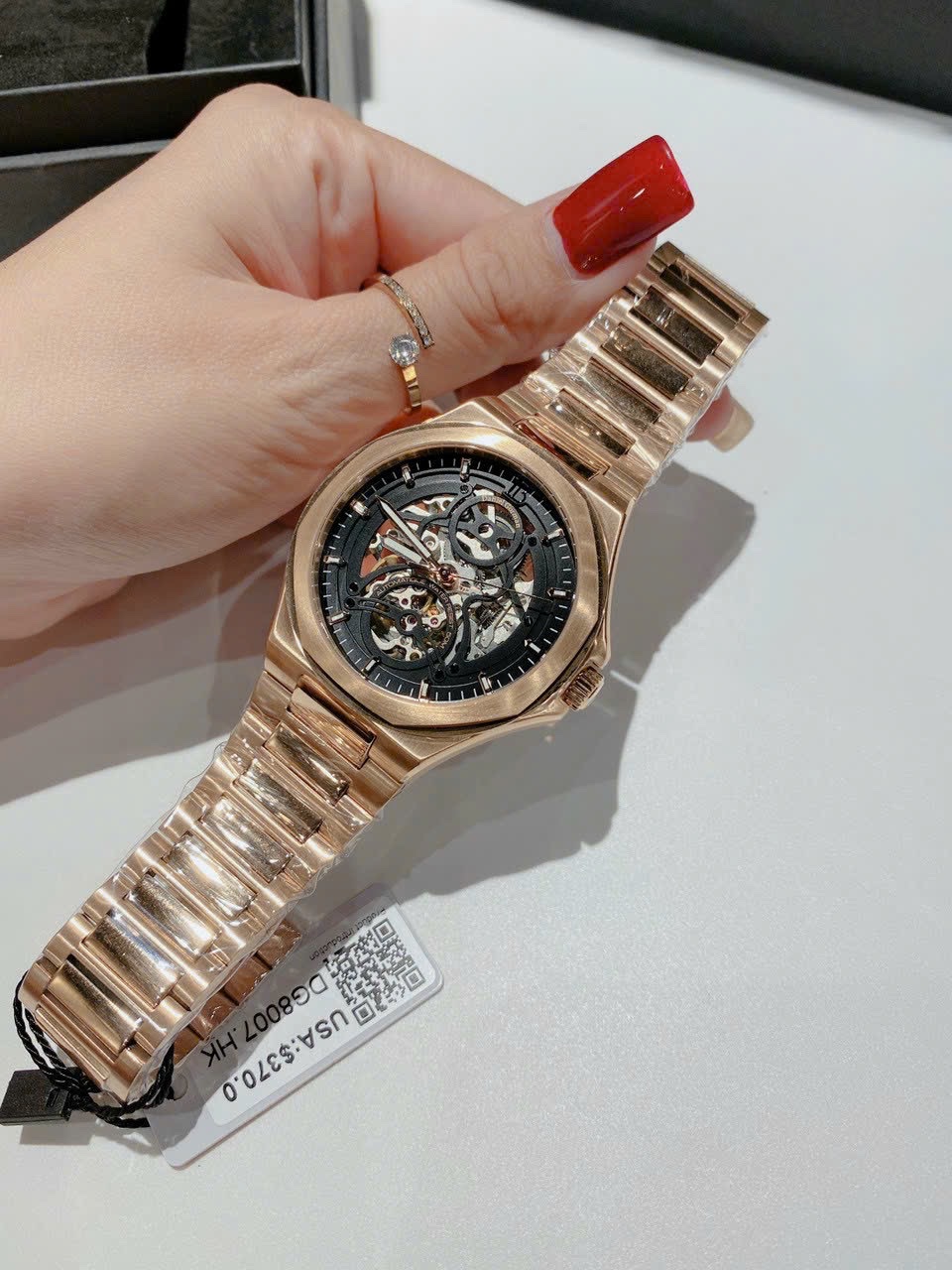 Đồng Hồ Daniel Gorman Rose Gold |Nam Giới |Dây Kim Loại |Máy Cơ (Automatic) |Mặt Tròn |Donghogiatot.vn
