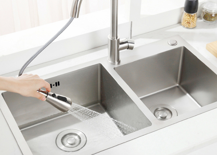 Chậu rửa bát inox 2 hố