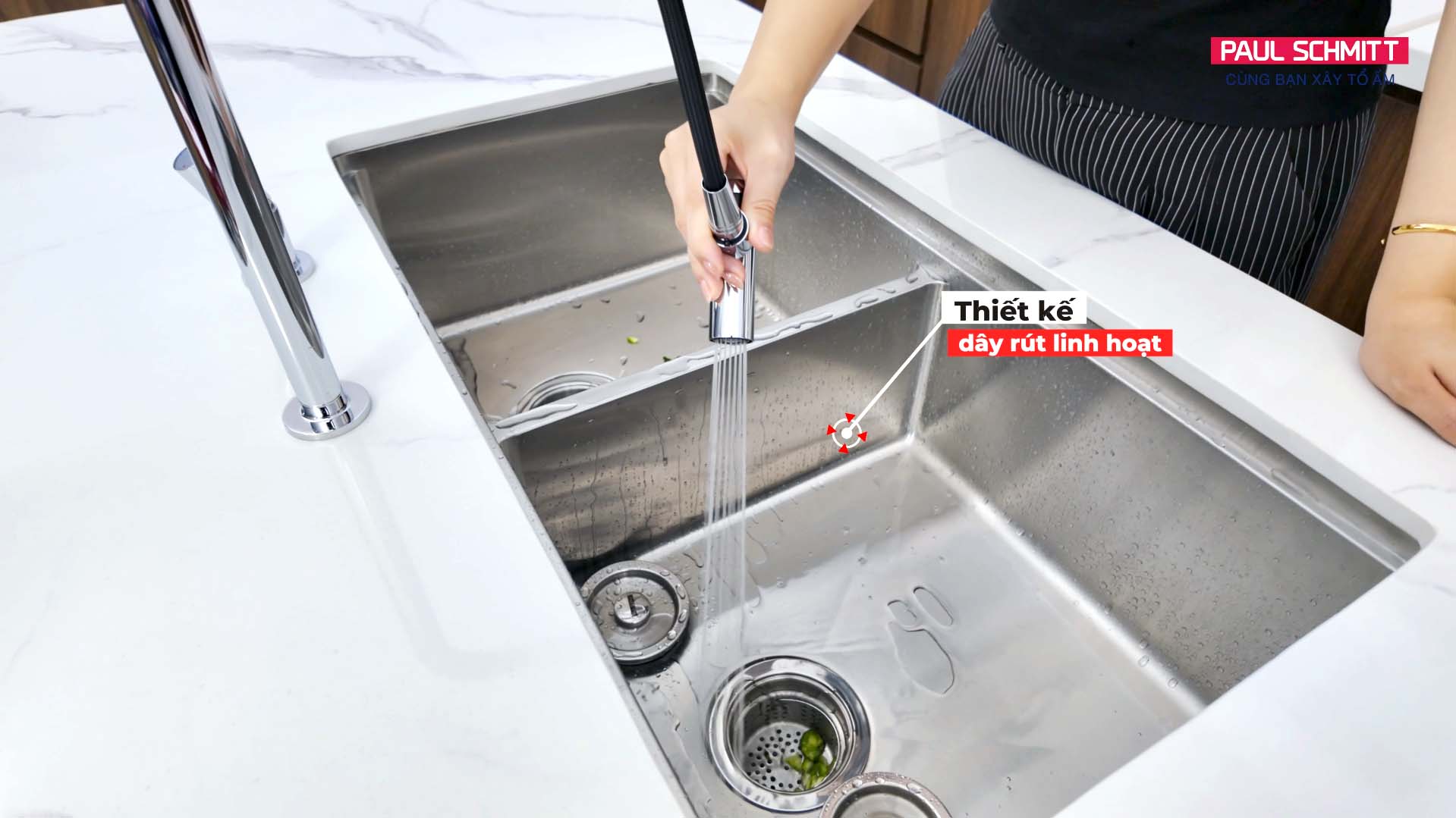 vòi bếp cao cấp Paulschmitt PA330K