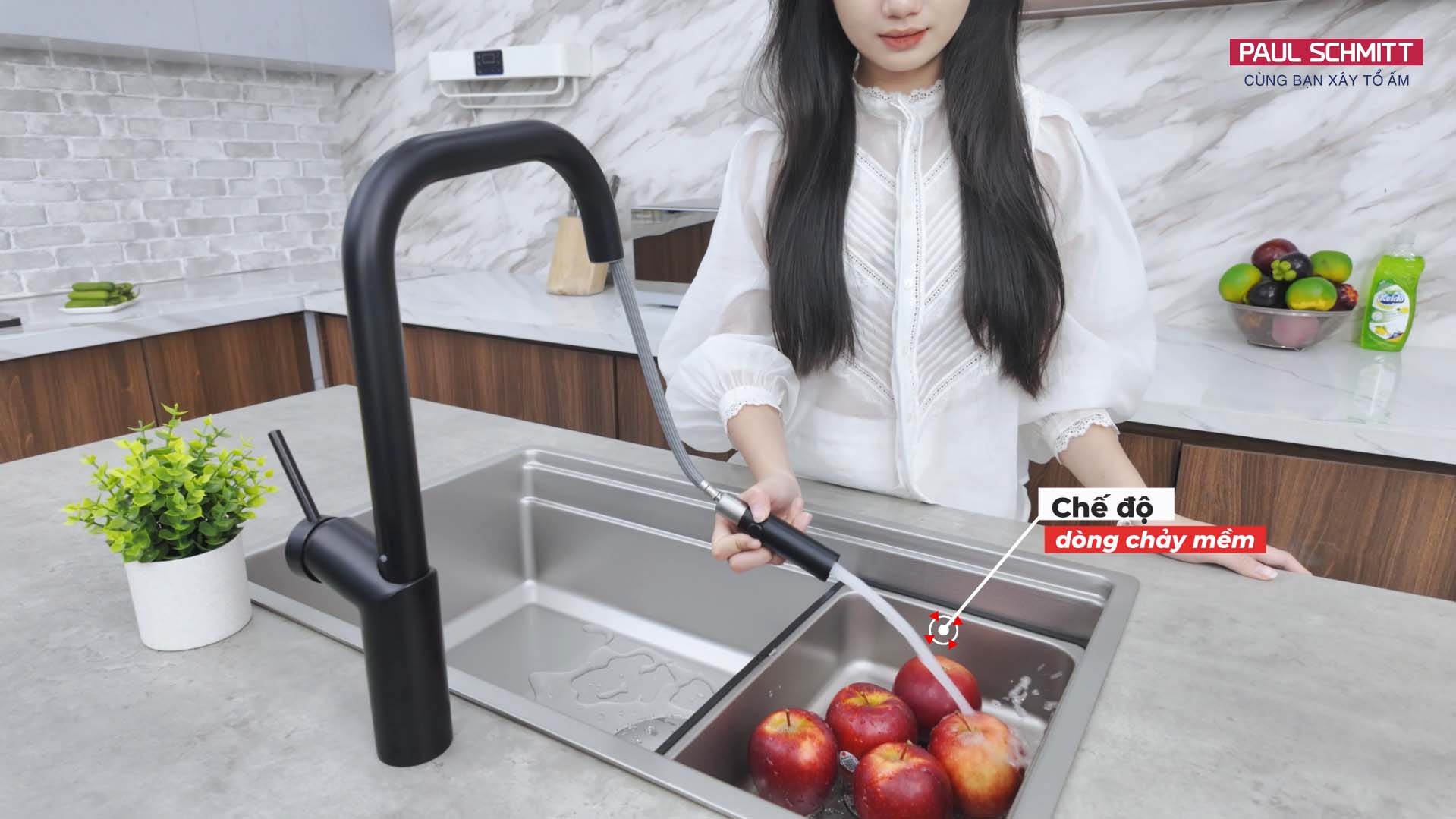 vòi dây rút paul schmitt PA321KB