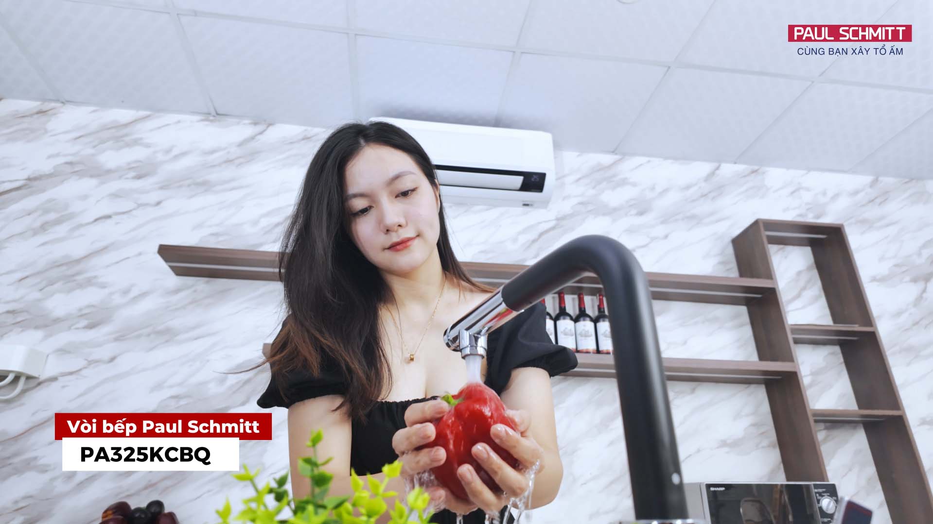 vòi rửa bát nóng lạnh Paul Schmitt PA325KCBQ