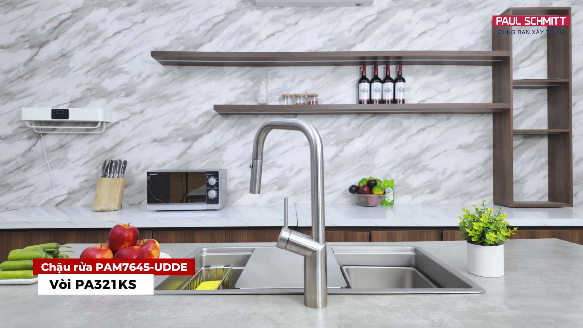 vòi và chậu rửa bát paul schmitt