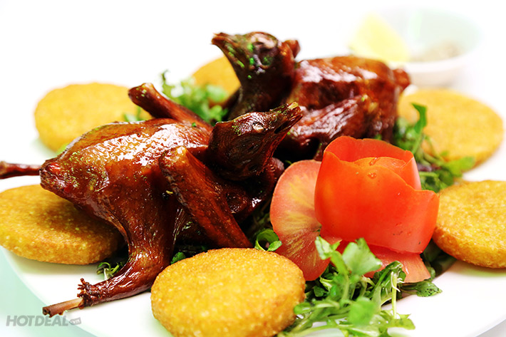 CÁC MÓN ĂN TUYỆT ĐỈNH TỪ BỒ CÂU RA RÀNG - xôi bồ câu quay