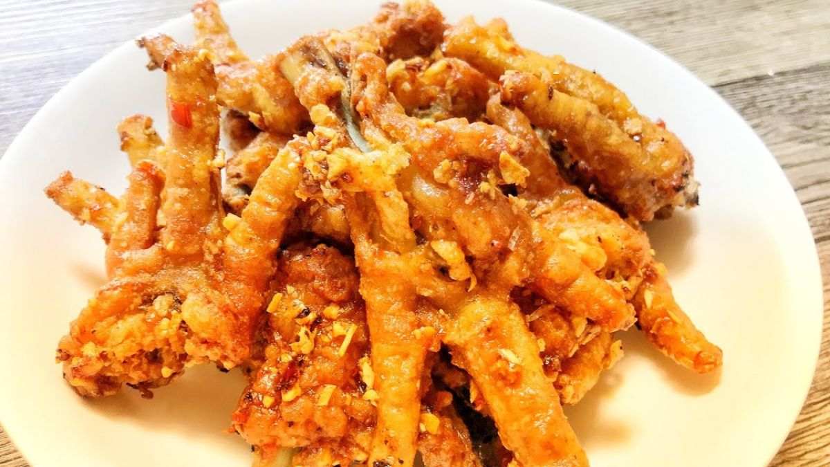 Chân gà rút xương chiên giòn