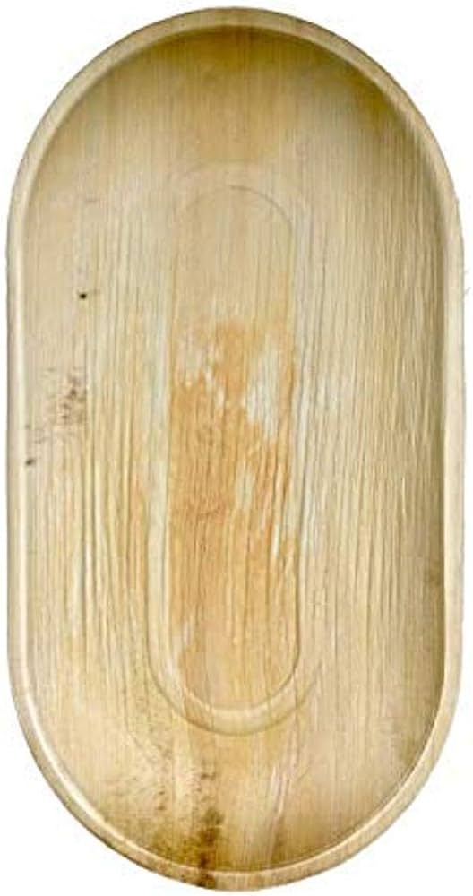 Dĩa mo cau oval 30x20cm – Sự lựa chọn hoàn hảo cho bàn tiệc hiện đại & thân thiện môi trường