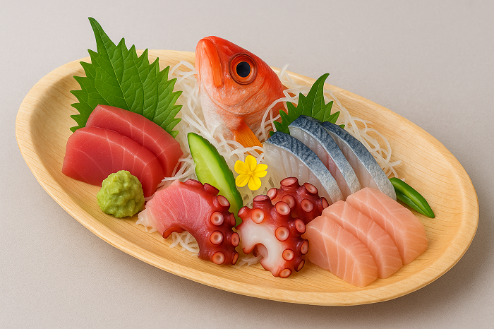 Dĩa mo cau oval 30x20cm dùng đựng sushi và sashimi