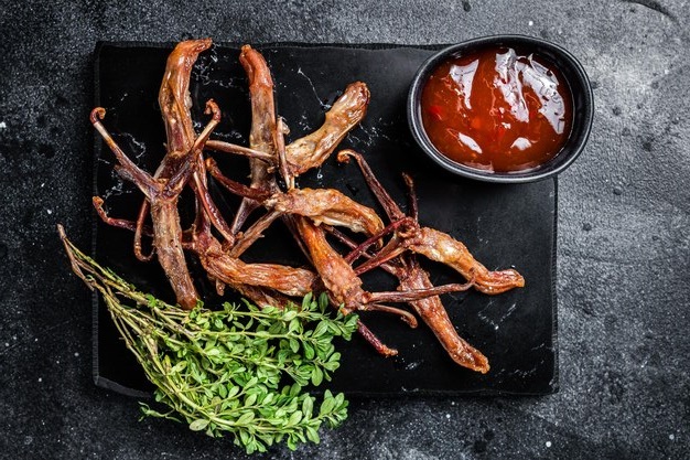 Lưỡi Vịt Chiên Giòn