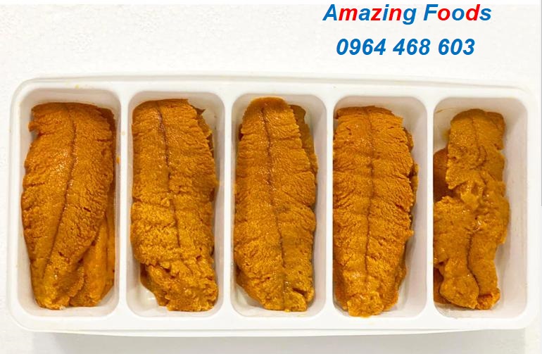 GẠCH NHUM SỌ BIỂN CAO CẤP CHO NHÀ HÀNG SUSHI & SASHIMI