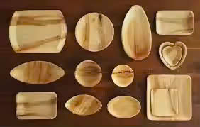 Palm Leaf Disposable Dinner Plate  ( 20x20cm Square)