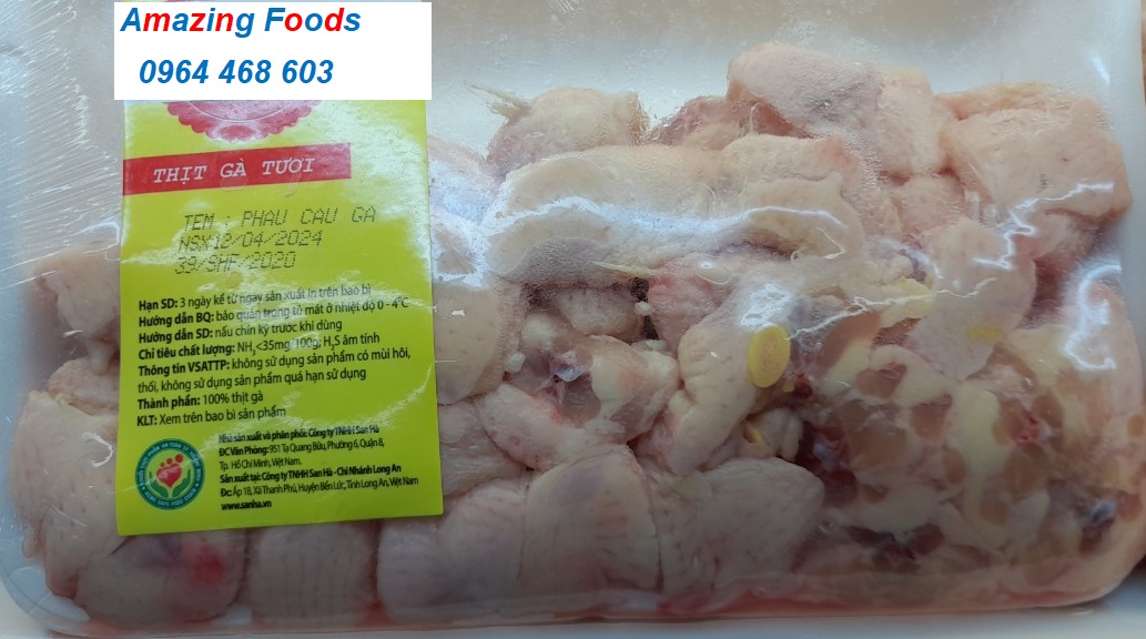 PHAO CÂU GÀ TƯƠI ĐƯỢC BÁN TẠI CỬA HÀNG AMAZING FOODS Q4