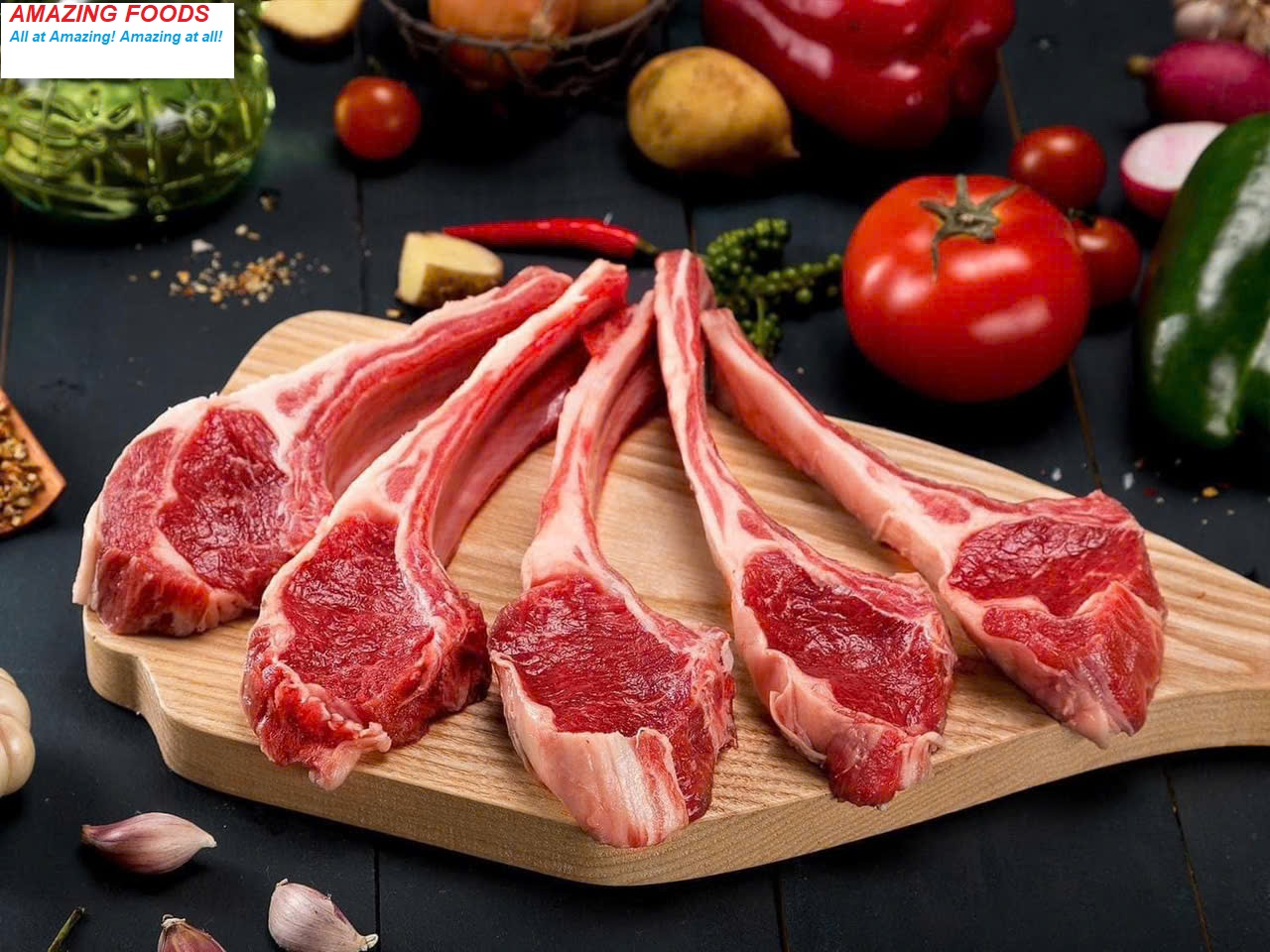 Sườn Cừu Úc Cao Cấp tại Amazing Foods – Chất Lượng Hoàn Hảo Cho Món Ăn Thượng Hạng
