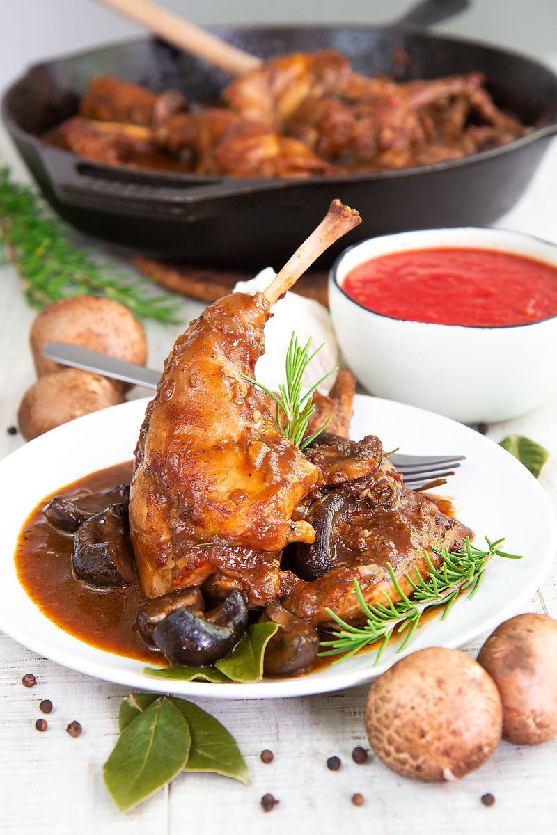 Thịt thỏ sốt vang - Danh bất hư truyền