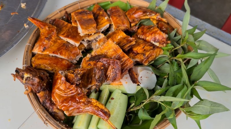 thỏ nướng muối ớt