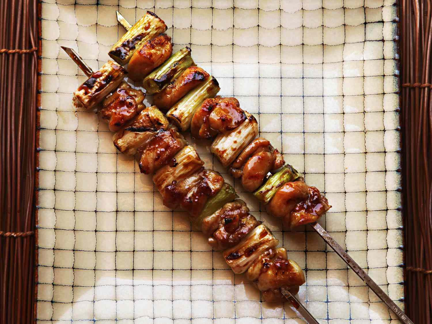 TIM GÀ NƯỚNG yakitori