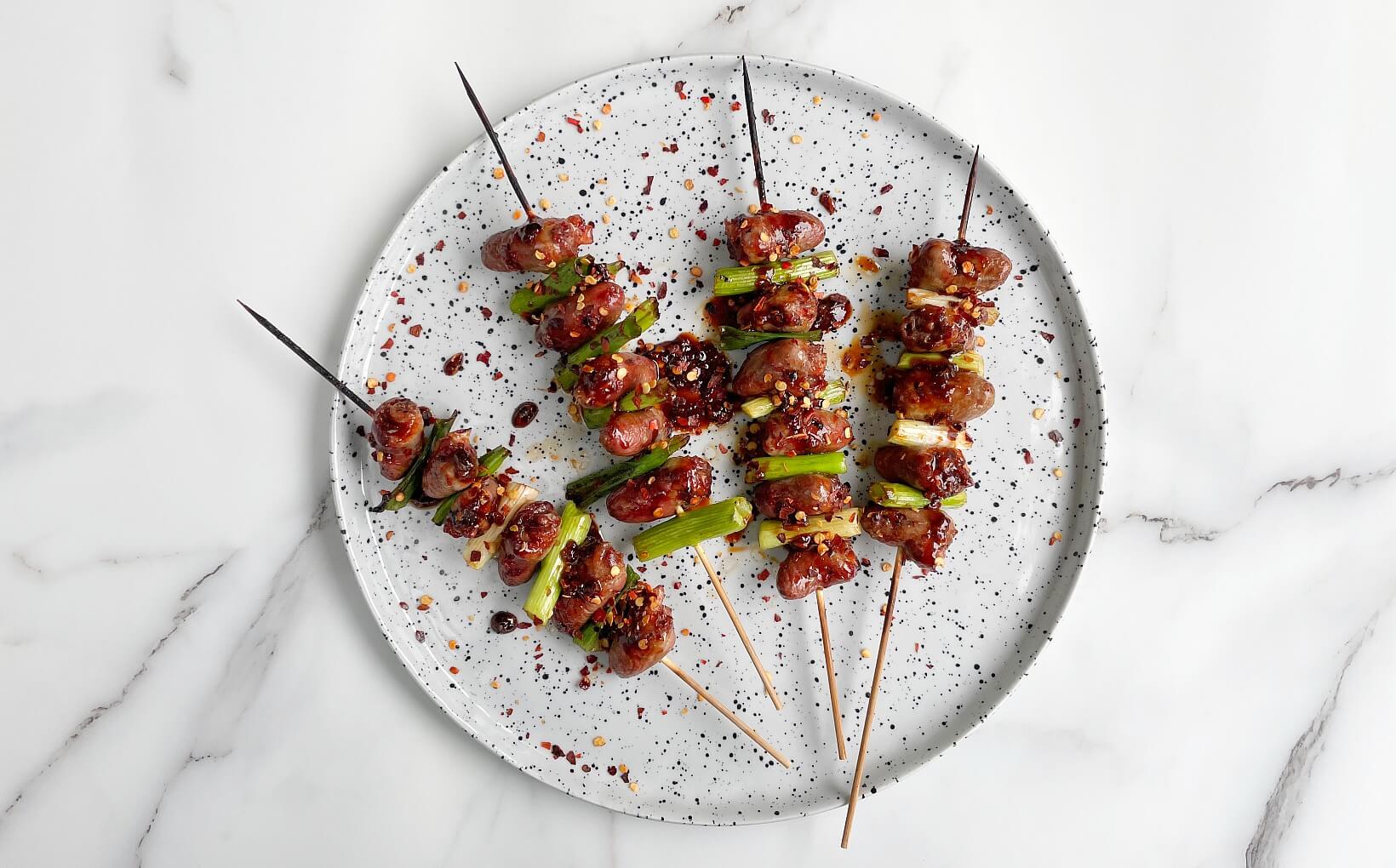 TIM GÀ NƯỚNG SATE