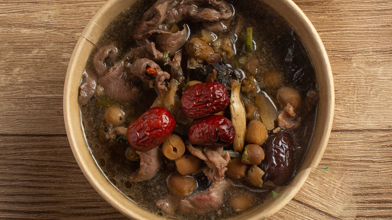 Tim Heo Hầm Thuốc Bắc