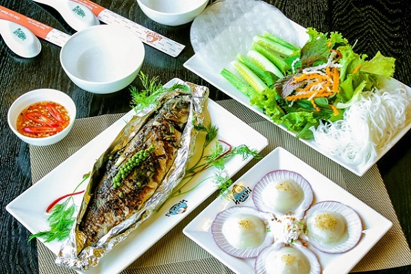 cá saba nướng giấy bạc