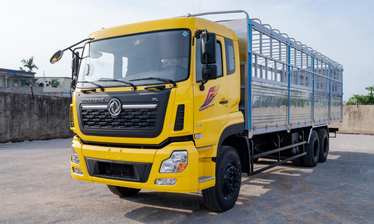 Xe tải Dongfeng C270 (6x4) thùng mui 9.45M - Tải 13.15 tấn Hoàng Huy