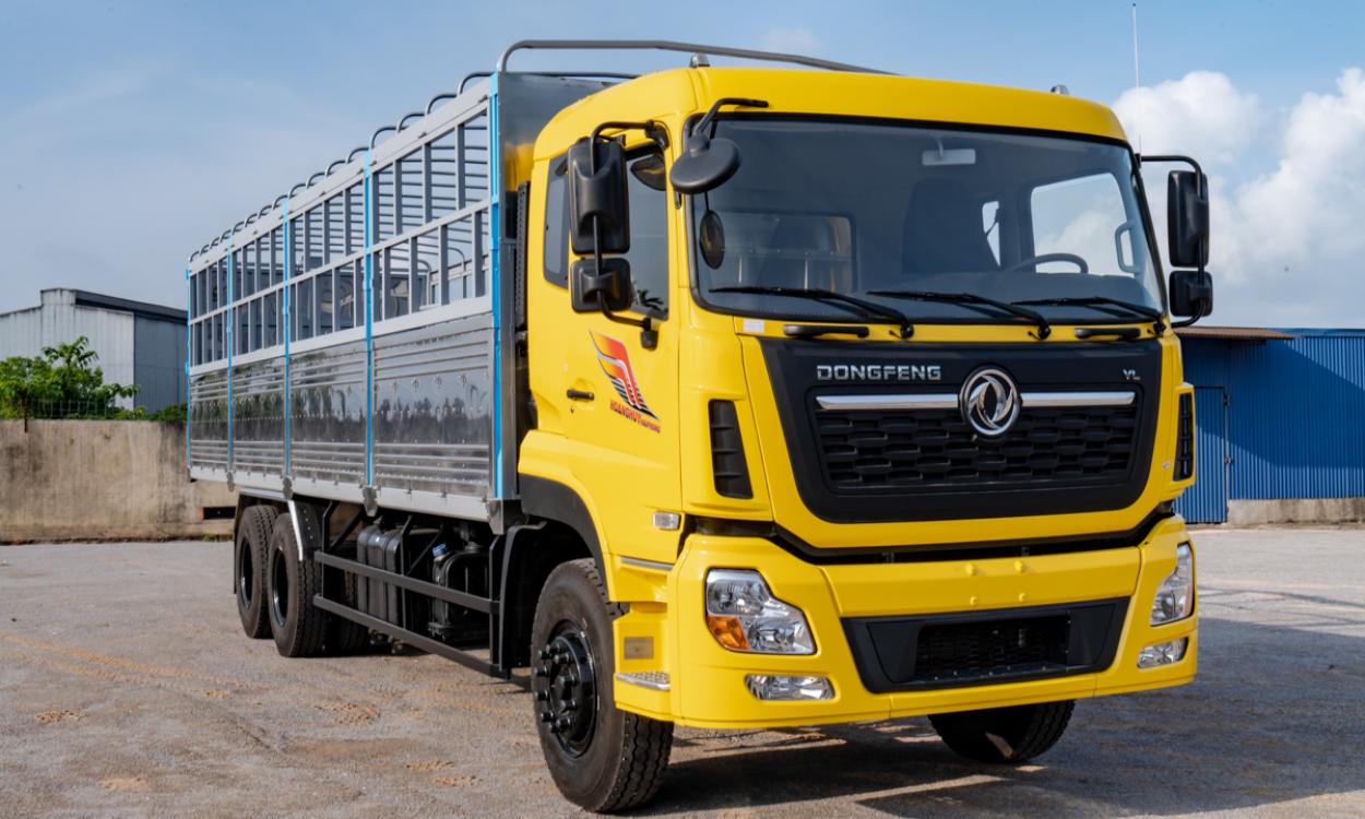 Xe tải Dongfeng C270 (6x4) thùng mui 9.45M - Tải 13.15 tấn Hoàng Huy