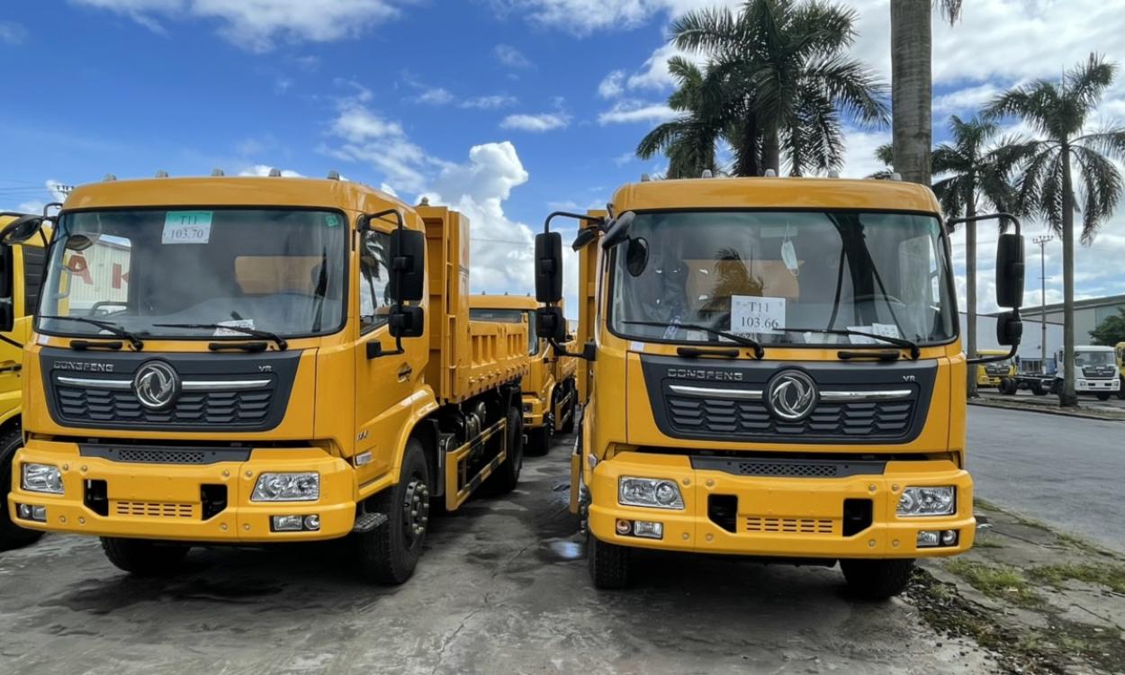 Xe ben DongFeng Hoàng Huy 7.5 tấn 2 chân YC180