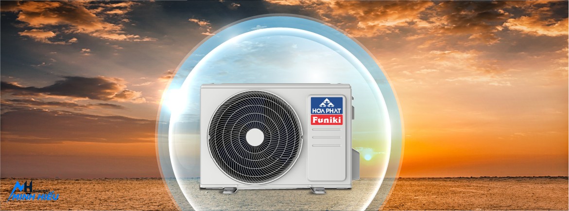 Điều Hòa Funiki 2 Chiều 24000Btu HSH24TMU - dàn nóng chống ăn mòn