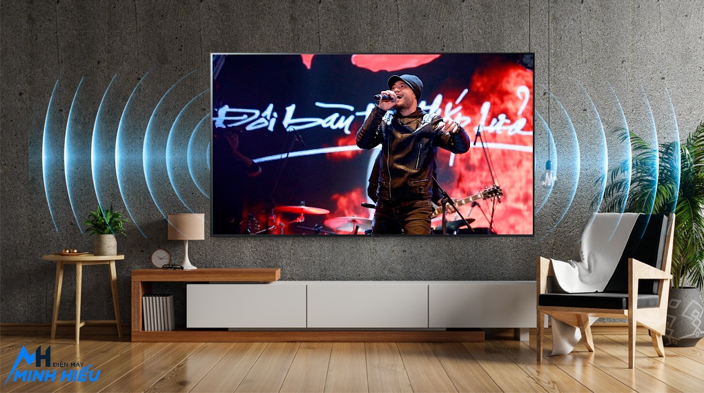Samsung Smart Tivi QLED 65 Inch 4K QA65QN85C - âm thanh sống động